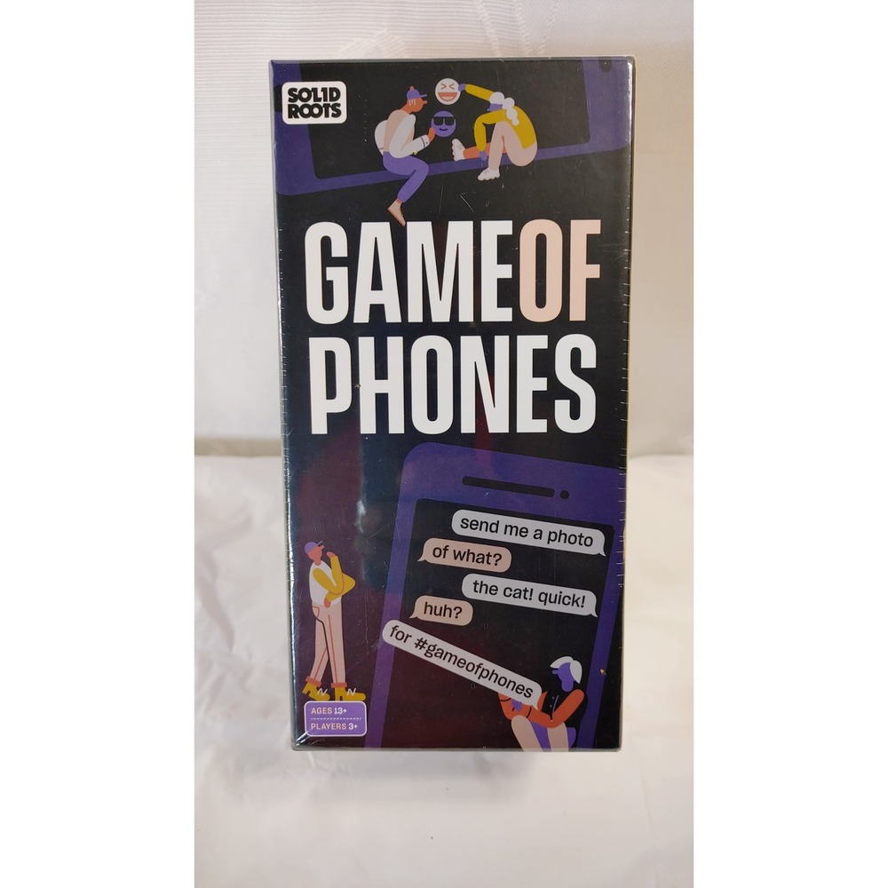Solid Roots Game of Phones Digital Scavenger Hunt Card Game New Sealed 6071928